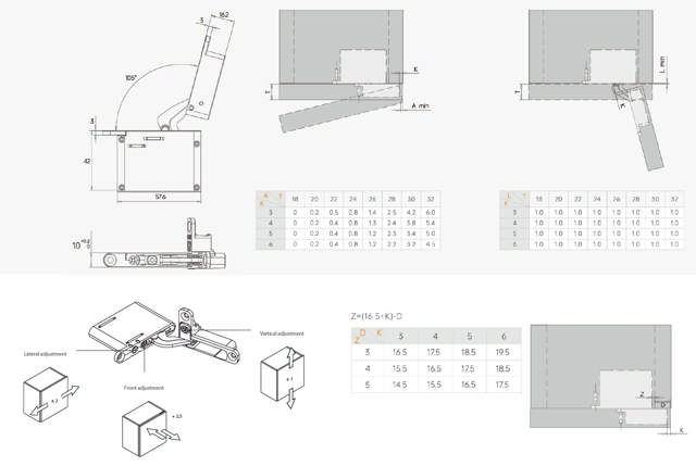 Cabinet Hinge 