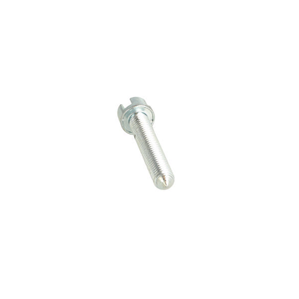 Crown Screw No. 515, M6 x 35mm, Pointed, Steel BZP