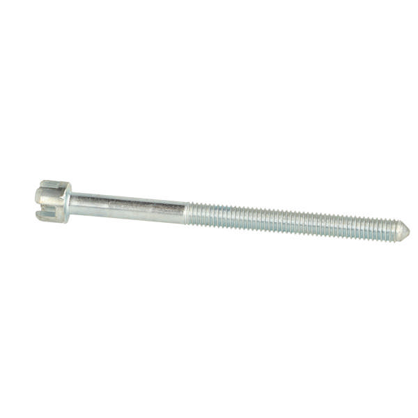 Crown Screw No. 515, M6 x 80mm, Pointed, Steel BZP