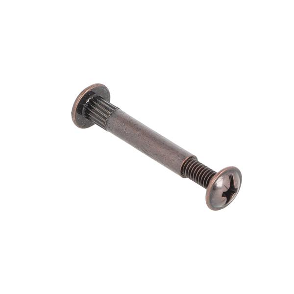 Connecting Screw, 30-40mm, Bore 5mm, M4, Steel Bronze Pl.