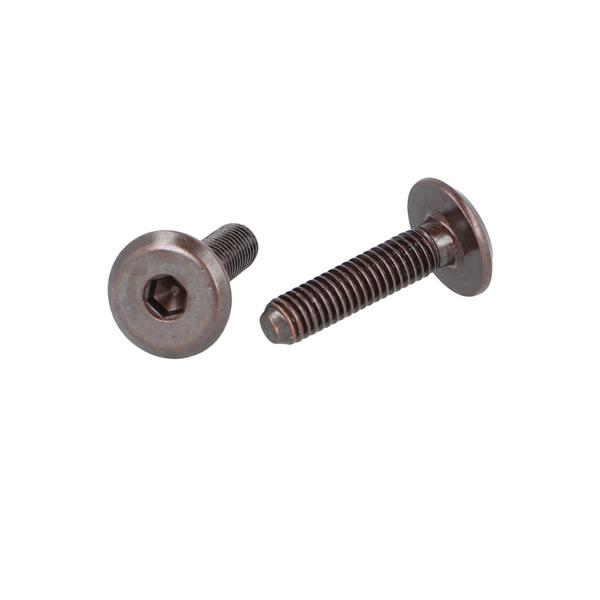 Fifteen Screw, M6x30mm (28+2), BRZ, 4mm Hex,Con.,Full Thread