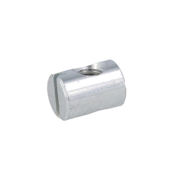 Cross Dowel ø10x14mm(8+6), M6, Steel, Bright Zinc Plated