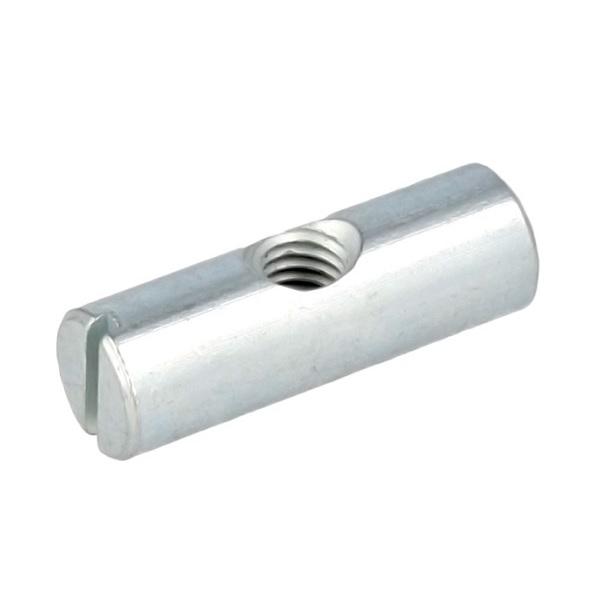 Cross Dowel ø10x30mm(15+15), M6, Steel, Bright Zinc Plated