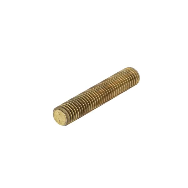 Threaded Bolt M8x40mm, Brass Natural