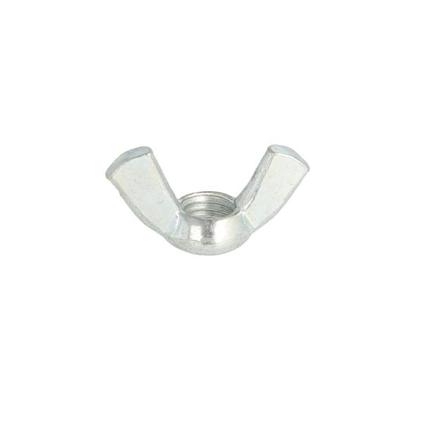 Wing Nut, M10, Steel, Bright Zinc Plated