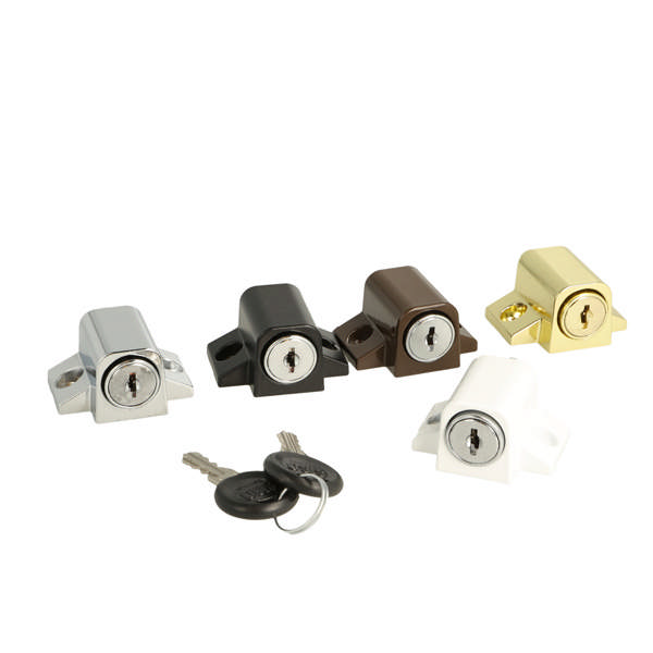 Window Push Lock 280, ø19mm, Brown, KA D20,CK SISO, W/Sleeve