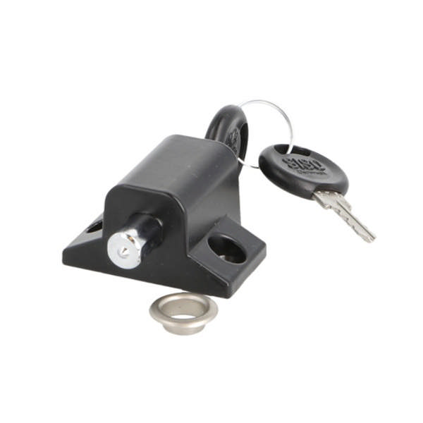 Window Push Lock 280, ø19mm, Black, KA D20,CK SISO, W/Sleeve