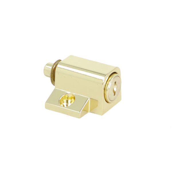 Window Push Lock 280, ø19mm, Brass Plated, KA D20,CK SISO,