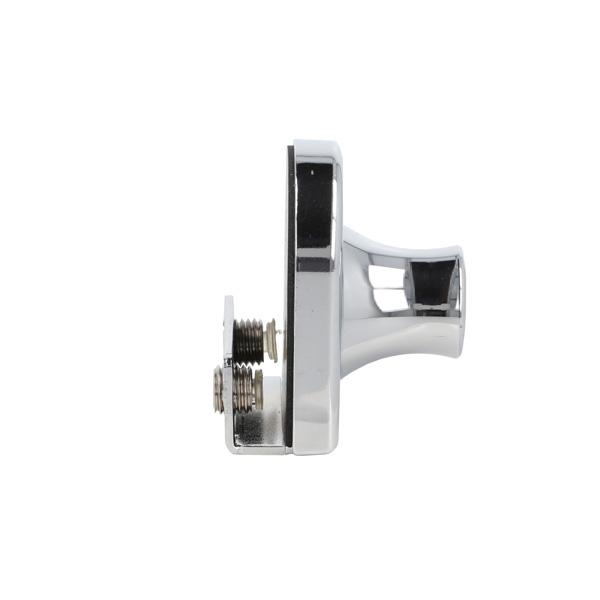 Glass Door Lock 64081, CPL, Curved Cylinder, KA D20,CK SISO,