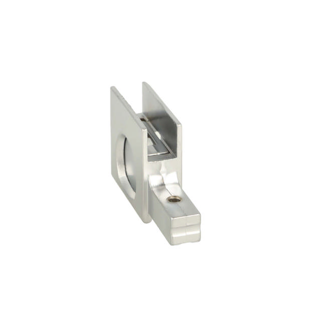 Glass Sliding Push Door Lock M2740, R+L, #J11, Alu Finish,