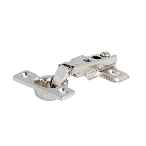 Mini Hinge, Steel, NPL, 98DG, A/00mm Full-Overlay,W/Mounting