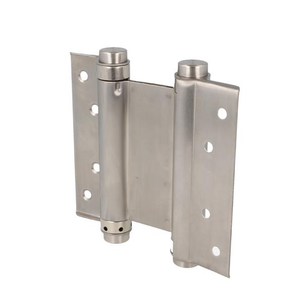 Saloon Door Double Action Spring Hinge,126,5mm,SS304 Brushed