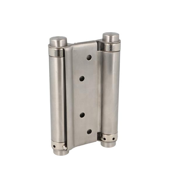 Saloon Door Double Action Spring Hinge,126,5mm,SS304 Brushed