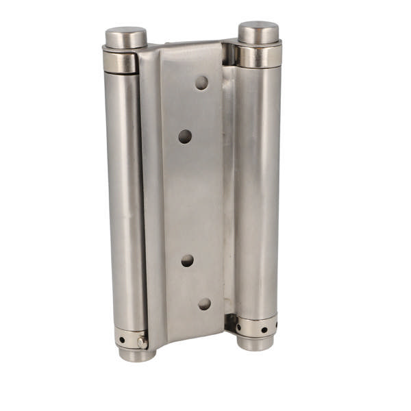 Saloon Door Double Action Spring Hinge, 151mm, SS304 Brushed
