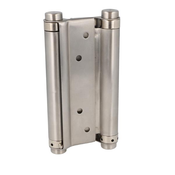 Saloon Door Double Action Spring Hinge, 151mm, SS304 Brushed