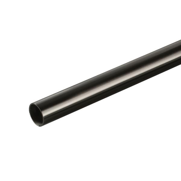 SS-304 Tube ø19x2000mm, 1,0mm Thickness, Black Finish