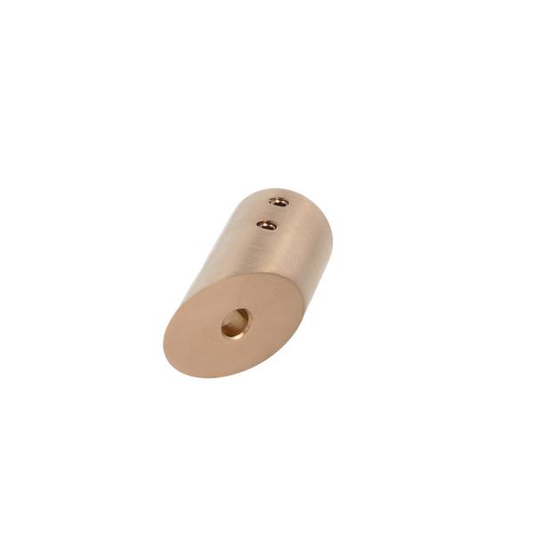 Bar To Wall Bracket, F/ø19mm Tube,Brushed Copper,45 DG Angle