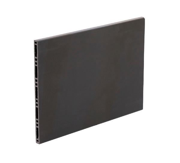 PVC Drawer Divider 90x2000mm, Dark Grey, Without Velvet