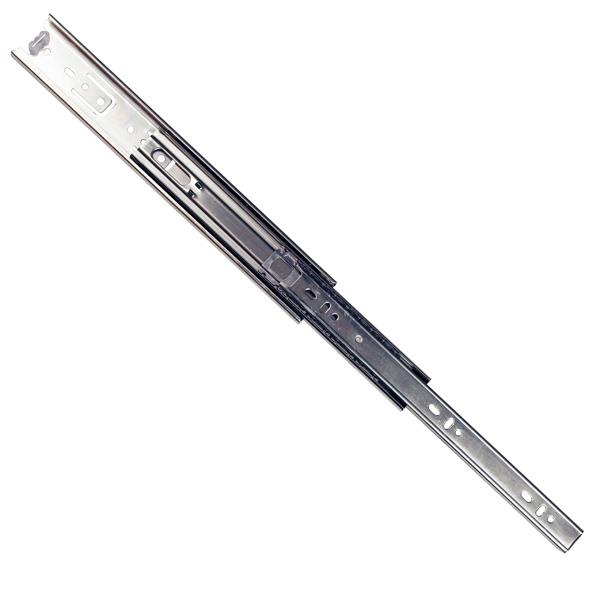 Drawer Slide NJ4500, 600mm Full Extension, Zinc Plated