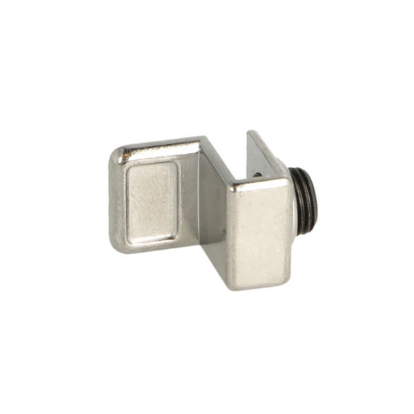 Glass Door Handle No. A-10, Chrome Plated, W/Metal Screw