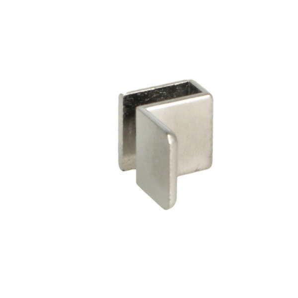 Glass Door Handle No. A-10, Chrome Plated, W/Metal Screw