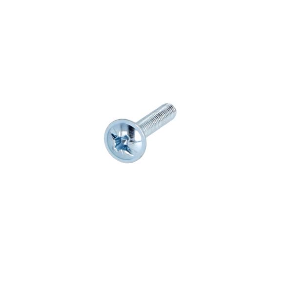 Screw M4x20mm Cross Cut, BZP, For Handles & Knobs