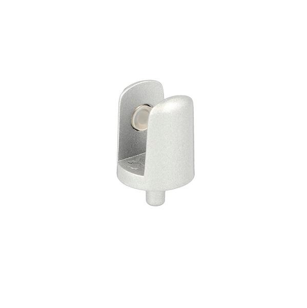 Shelf Support Cylindrical, Alu, ø20x24mm,W/Pin ø5x9mm,F/8-10