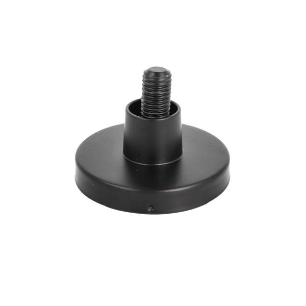 Tube Holder, ø64x11x30mm, SS-304, Black Finish, F/ø19mm Tube