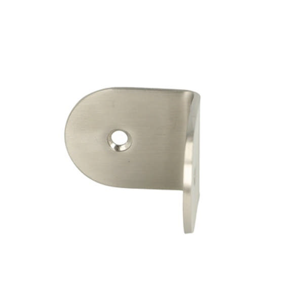 L-Bracket, 50x40x3mm, SS304 Brushed, F/Toilet Cubicles,Incl.