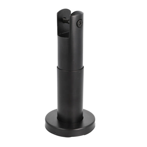 Panel Support Leg 118-175mm, F/10-18mm Panel, Black Finish