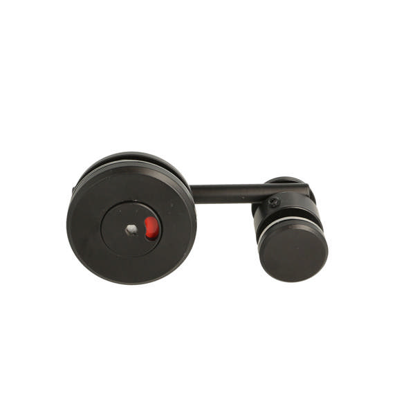 Turn & Release Handle SS-304, Black, F/Glass & Wood, F/Inset