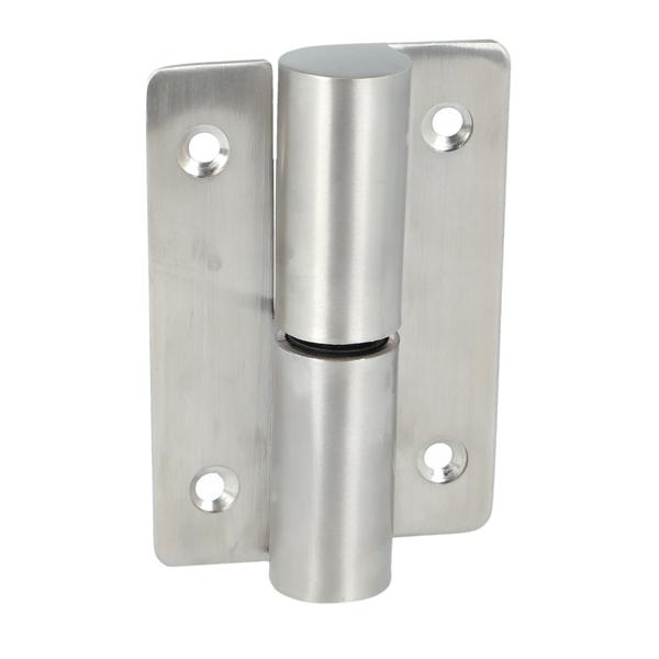 Door Hinge 93,5x62,5x2.5mm, Up/Down, SS304 Brushed, LH,