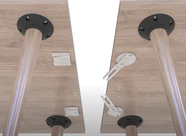 Click Catch, Steel, Bright Zinc Pl, F/Symmetrical Boring